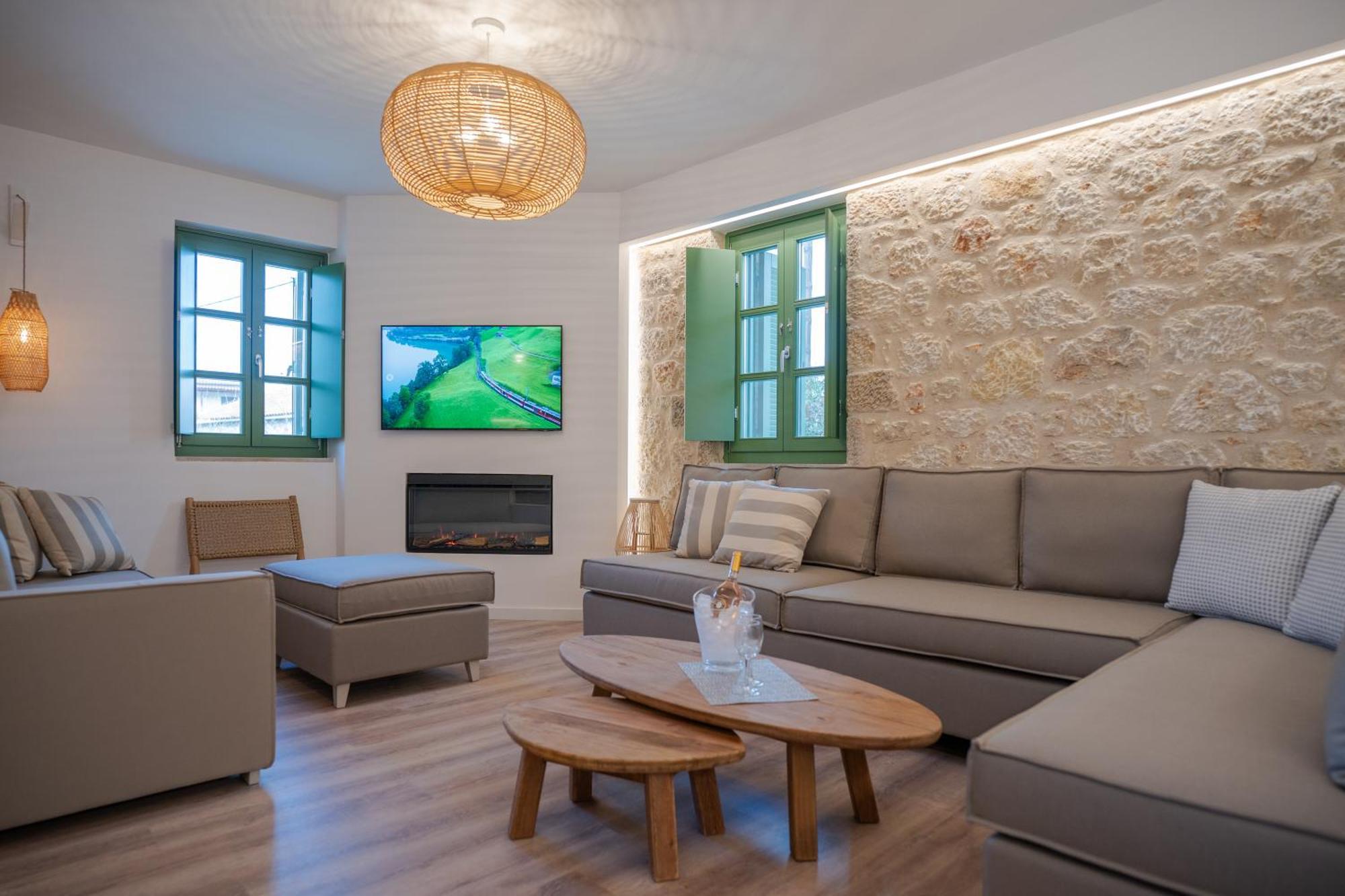 Olvio Suites Kardhamili Buitenkant foto